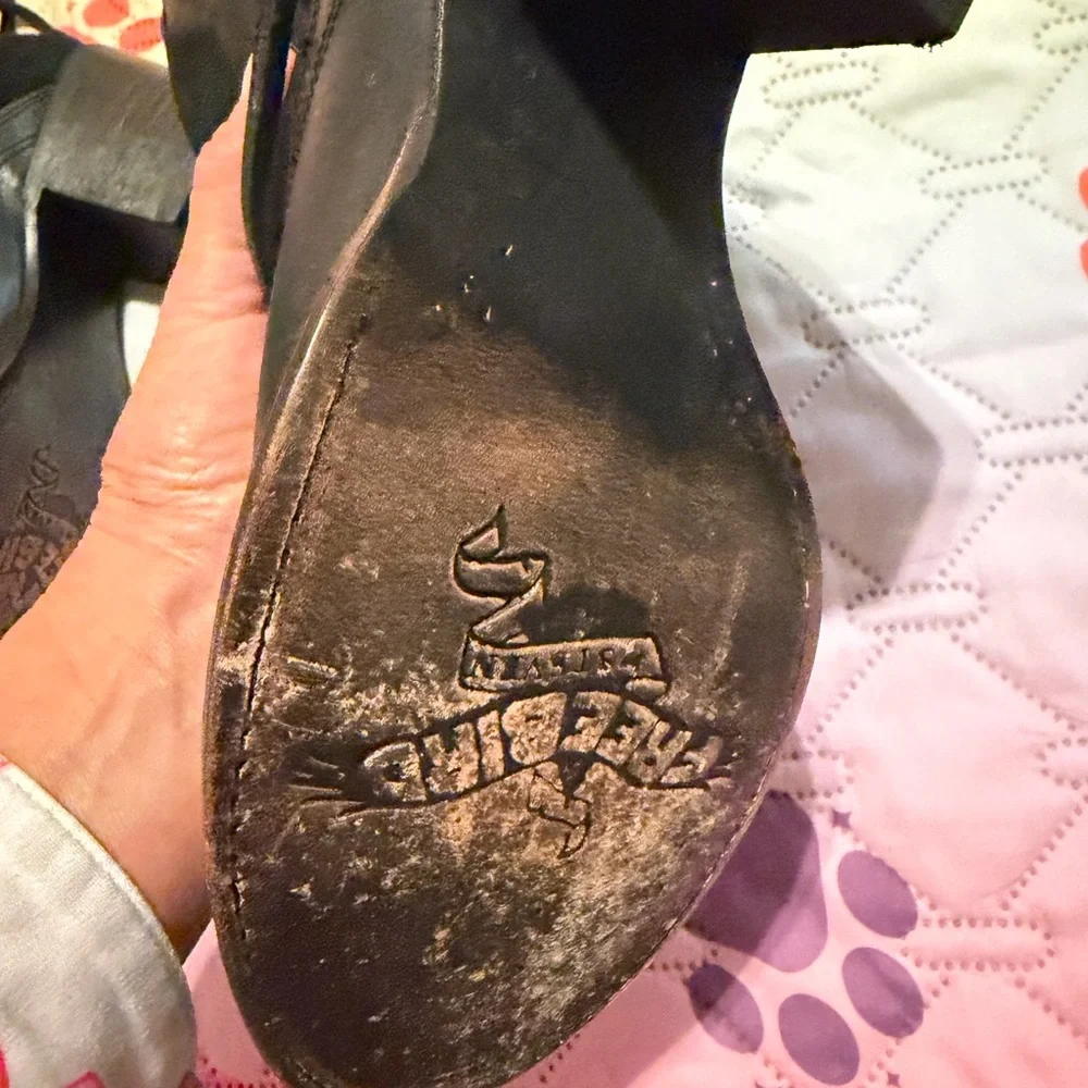 Freebird Black Heeled Boots - Picture 4 of 8